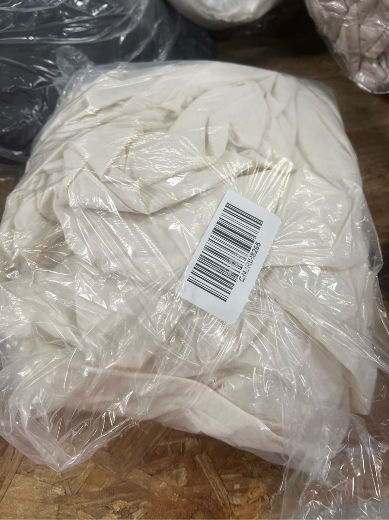 Condition photo showing Good Condition for classic organic percale fitted sheet set, king, ivory