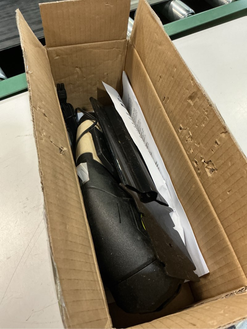 Condition photo showing As Is for sun joe hj604c 7.2-volt cordless grass shears and trimmer, charger and battery included black trimmer