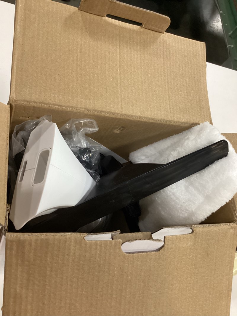 Condition photo showing Good Condition for Window Vacuum Squeegee Cordless, 2000Pa Electric Window Cleaner Tool with 2200mAh & 150ml Water Collection Tank, Window Cleaning Kit Shower Squeegee for Glass Doors, Windows, Mirrors, Car (White)