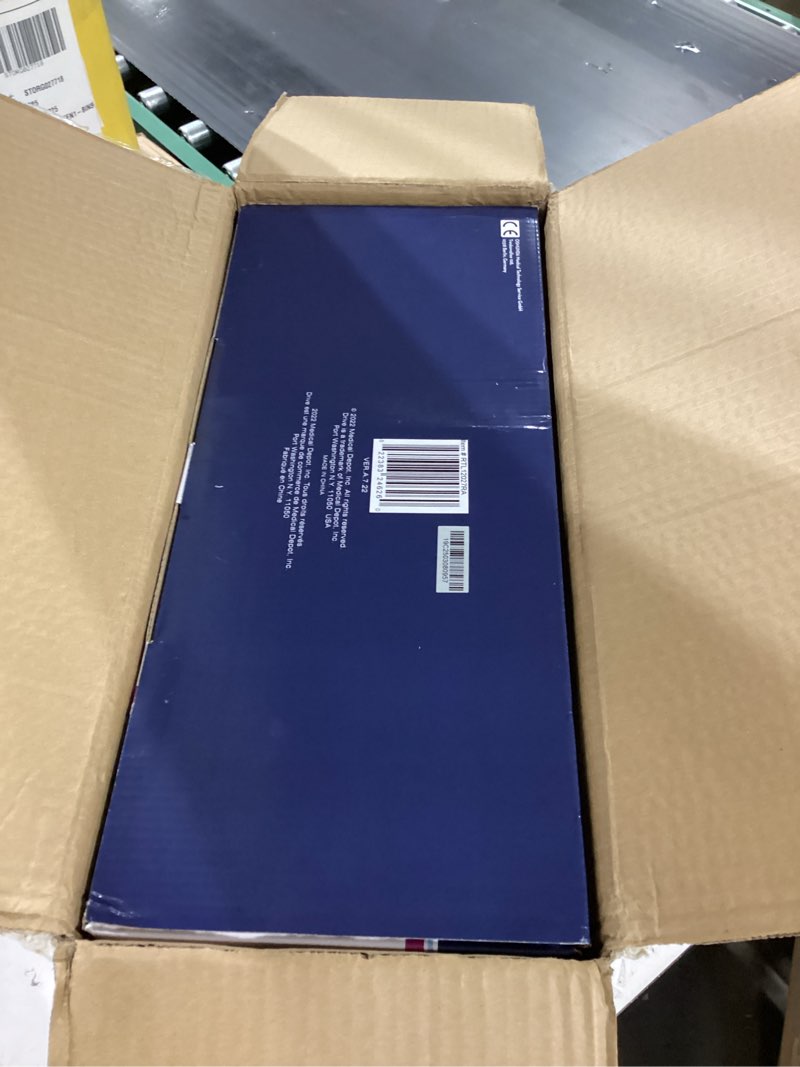 Condition photo showing As Is for Bath SafetyRaised Toilet Seat Product Description: Elev.Toilet Seat w/ RemArms,RTL,1 EA