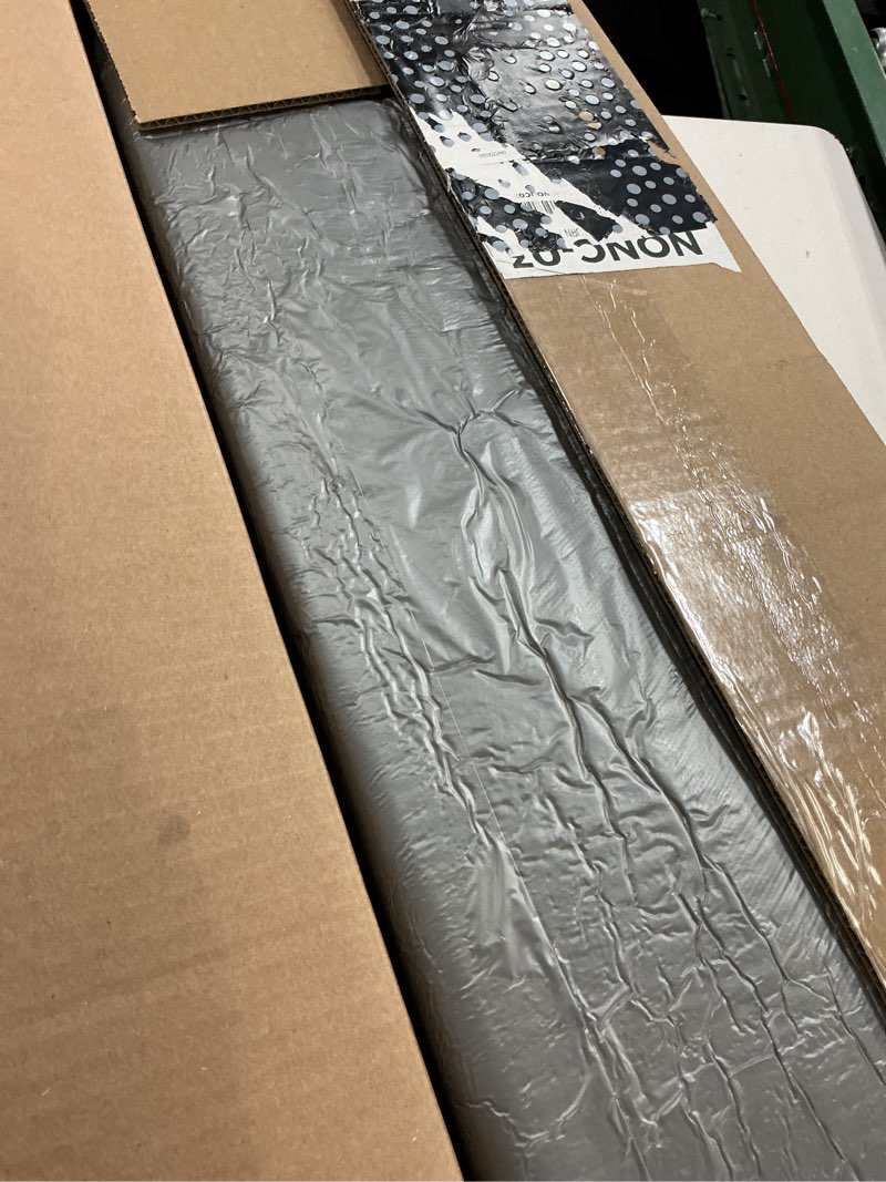 Condition photo showing New/Like New for msi sparkling gray vanity top with under mount rectangle ceramic sinks, engineered marble stone, 4" cc faucet holes, 37"x22" gray 37"x22"