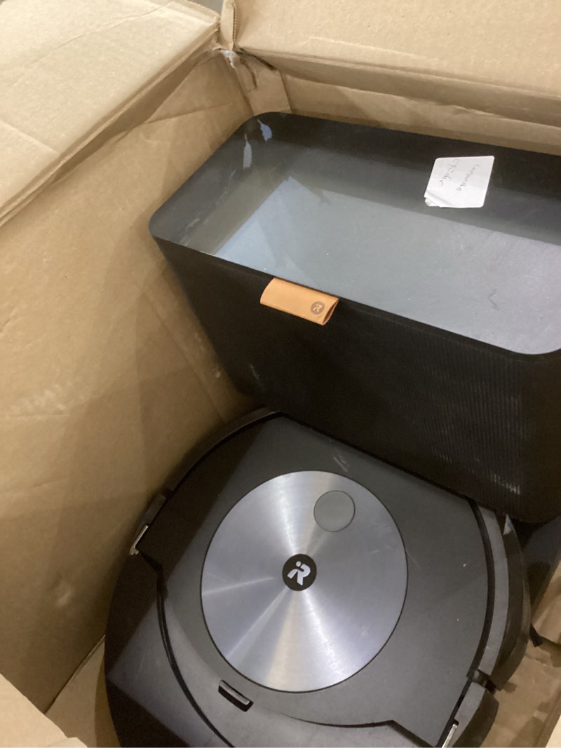 Condition photo showing As Is for Refurbished iRobot Roomba Combo J7+ Paired with Alexa or Google Assistant Robot Vacuum and Mop