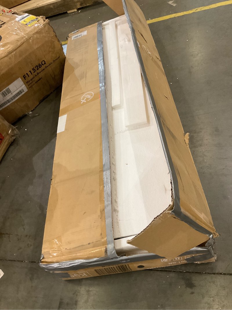 Sweetcrispy TV Stand for 55 60 inch TV, Modern Mid Century Entertainment Center with Storage, Media 