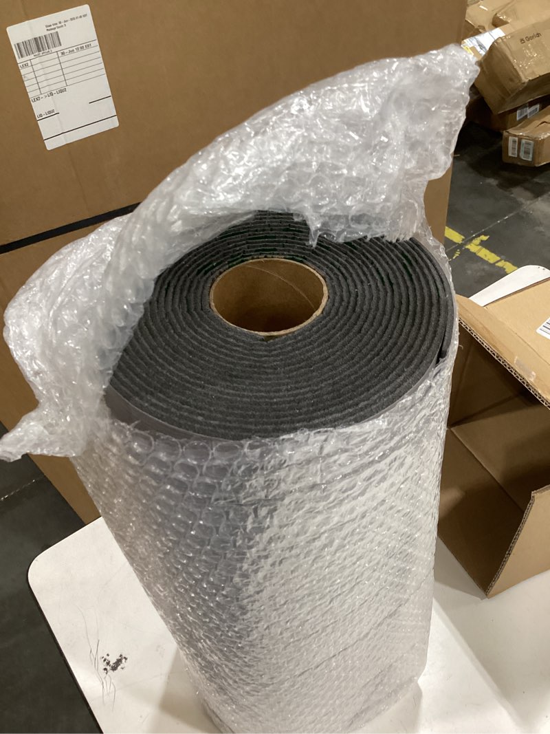 Condition photo showing Good Condition for yu li 3dh peel and stick pvc slat wall panel 236"x15.75" self-adhesive thick faux grey wood grain wallpaper panel 3d soundproof wall panels for walls & ceilings 15.8" x 236" gray
