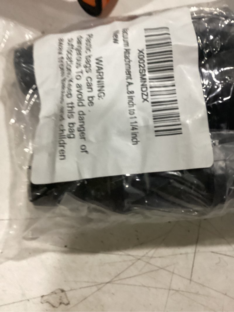Condition photo showing As Is for vacuum attachment adapter kit- vacuum hose adapter - pool supply 1-1/4" or 1-1/2" hoses connector - hoses reducer adapter - reducer from 35mm/38mm/42mm to 32mm - from 1 3/8 inch to 1 1/4 inch