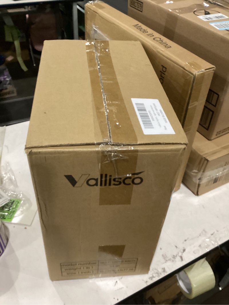 Condition photo showing As Is for GLASS TOP BROKEN Bathroom Exhaust Fan with Heater, Light, Bluetooth Speaker, Odor & Humidity Sensors, 230 CFM Quiet Ceiling Fan with 3 Dynamic RGB Lighting, 3CCT - Remote App Control - Compatible with Alexa Charcoal Pro