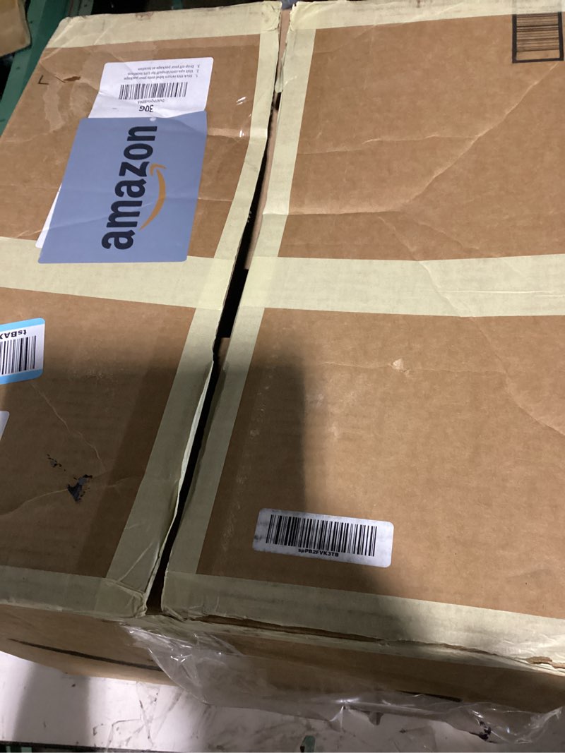 Condition photo showing Good Condition for 6 packs white spandex tableclothes for 6 foot rectangle tables, wrinkle free 6ft fitted table cover stretch table cloth desk skirt for weddings baby shower birthday party banquet decorations brown 72" x 30" (6ft-6 pack)