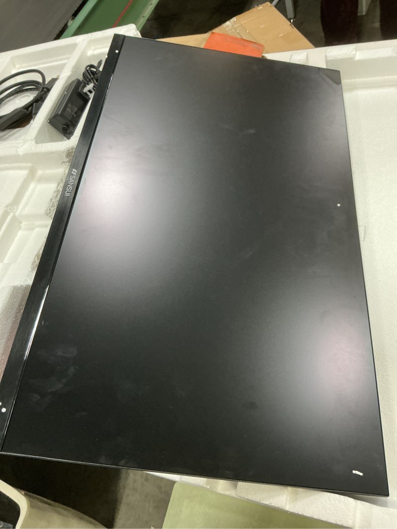 Condition photo showing Working Condition Verified for SANSUI 27 Inch WQHD 2560 x 1440 IPS Gaming Monitor, 180Hz 1ms Computer Monitor, DP 1.2 x2 | HDMI 2.0 x2 | VESA Mount, 120% sRGB HDR Eye Care Metal Stand (DP Cable Included)