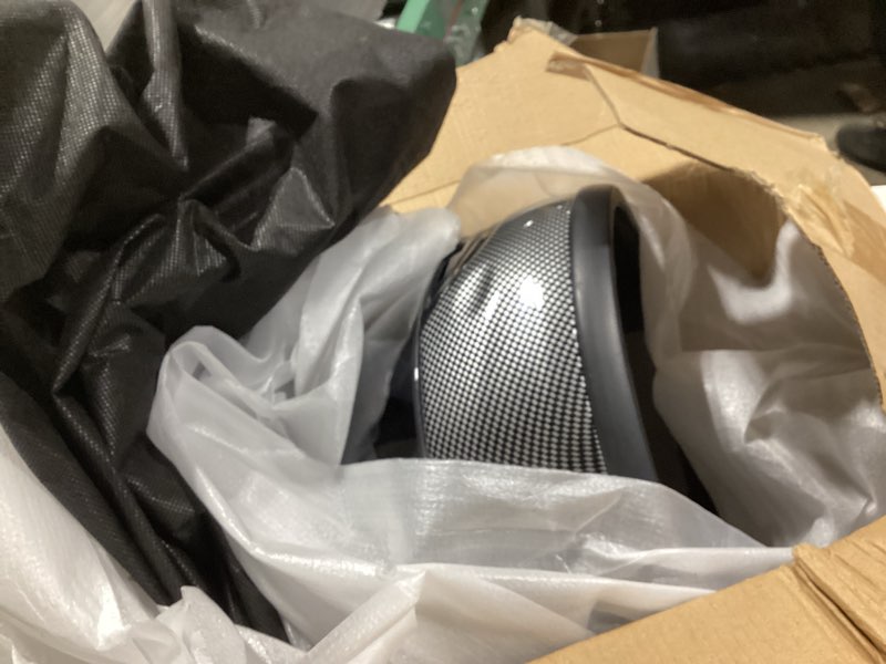 Condition photo showing Good Condition for tcmt full face motorcycle helmet for adults men women, lightweight polycarbonate street bike dirt bike helmet with anti-scratch mirror shield and removable liner, dot approved carbon fiber medium
