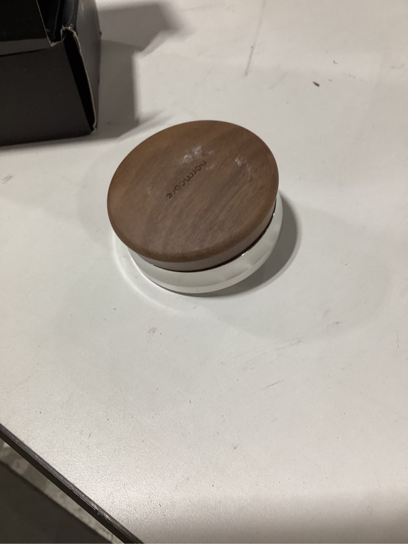 Condition photo showing Good Condition for Normcore 58.5mm Coffee Distributor Tool, Heavy Duty Coffee Levelling Tool With Genuine American Walnut Wood, Adjustable Depth Coffee Leveler Fits All 58mm Espresso Portafilter, Black