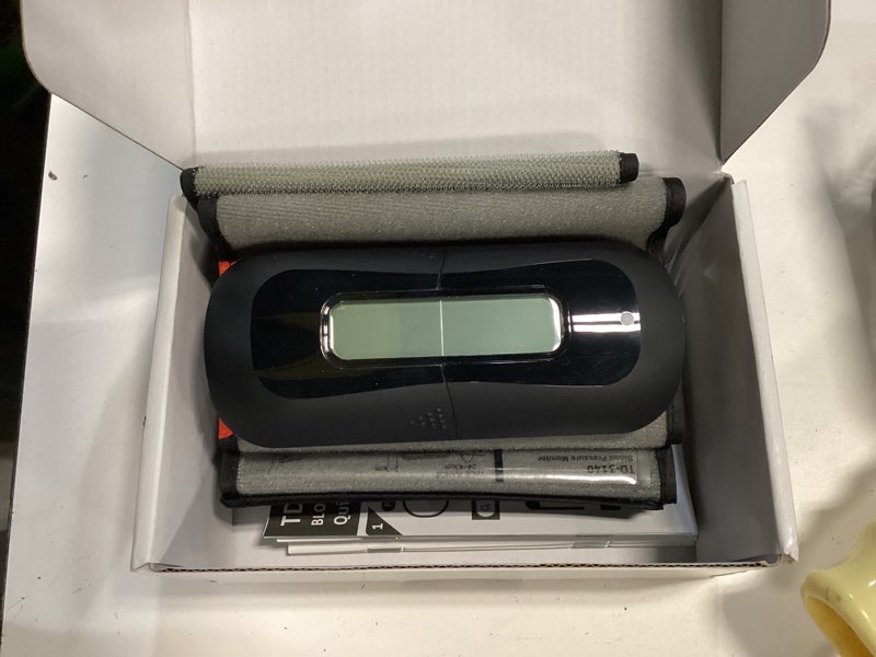 Condition photo showing New/Like New for mbh bluetooth blood pressure monitor- wireless upper arm cuff bp monitor for home use, ihb and af detection, ultra-light and portable, includes app for ios & android