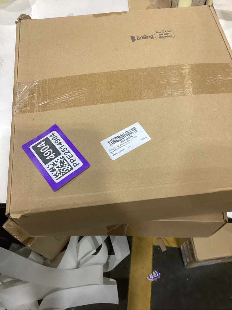 Condition photo showing New/Like New for Breling Christmas Area Rug 4x6 Washable Rugs for Living Room Christmas Tree Print Indoor Carpet Non Slip Soft Low Pile Holiday Decor Carpet for Bedroom Kitchen Office Dining Room Decor Christmas Tree 4' x 6' (Rectangular)