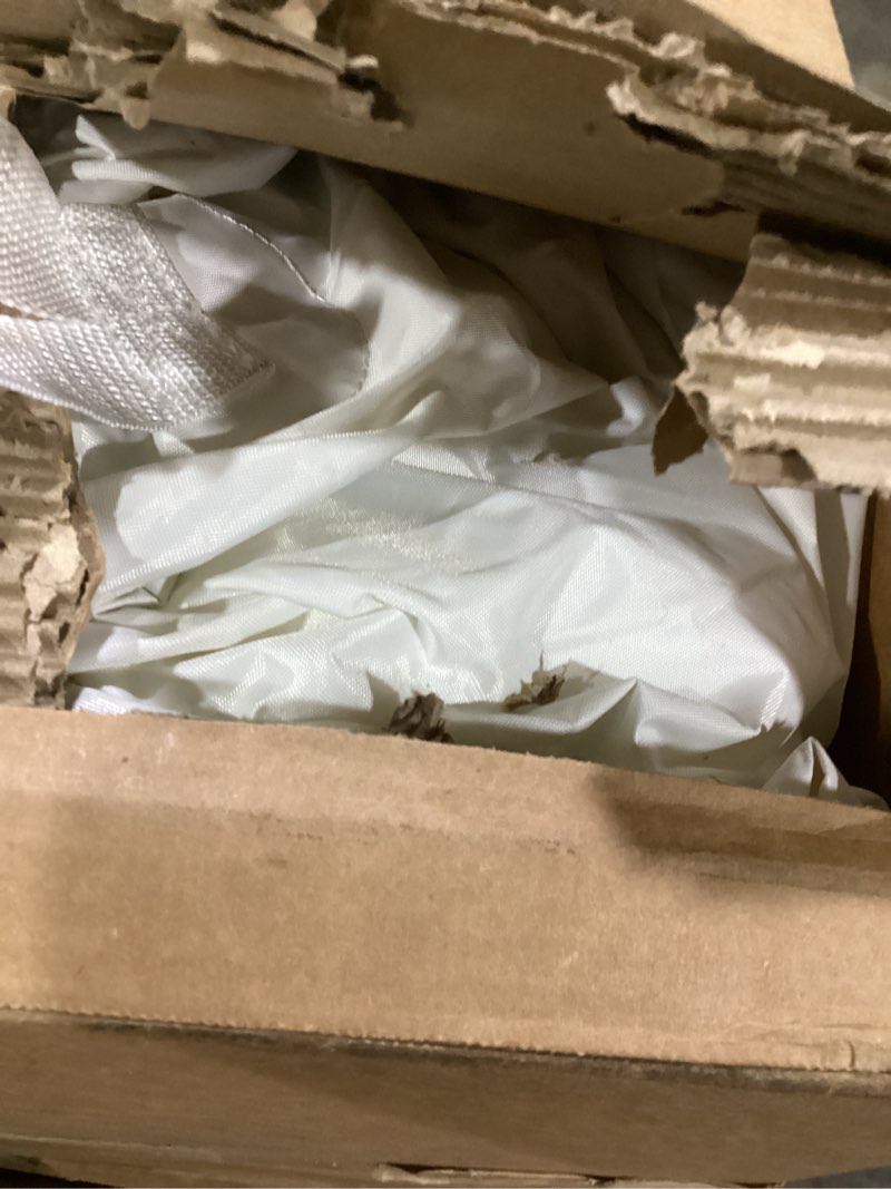 Condition photo showing Good Condition for White Bounce House,Indoor Bounce House for Kids 3-6 with Ball Pit & Slide,Inflatable Bouncy Castle for Birthday Party Wedding Backyard Gifts A-White