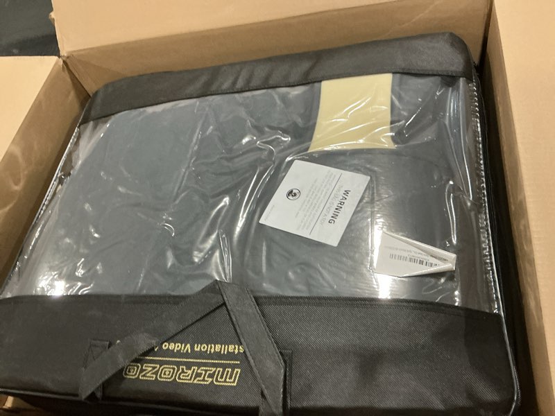 Condition photo showing As Is for MIROZO Dodge Ram Seat Covers Full Set,5PCS Car Seat Cover Waterproof Fits for 2009-2025 Ram 1500 2500 3500 Crew Quad Regular Cab Pickup Cushions with Split Bench 40/60(Black,Full Set Flat Back) Black Full Set?Flat Back)