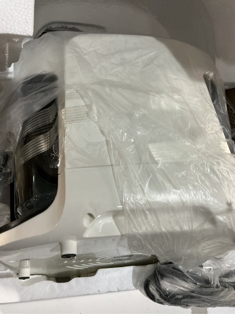 Condition photo showing Good Condition for boswell glass air fryer, 7.5qt with transparent fry bowl, circulating heating, temperature control, air fryer roast, dishwasher safe (white)