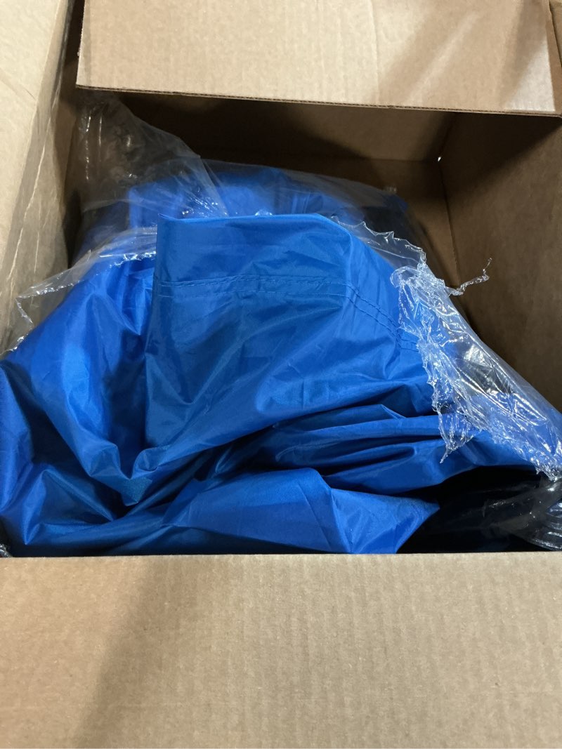 Condition photo showing Good Condition for 10X10 Canopy Replacement Top Cover, Pop Up Canopy Tent Cover for Straight Leg Frame, Waterproof Canopy Top with Windproof Ropes for Garden Patio Camping (Top Only) (Navy Blue)