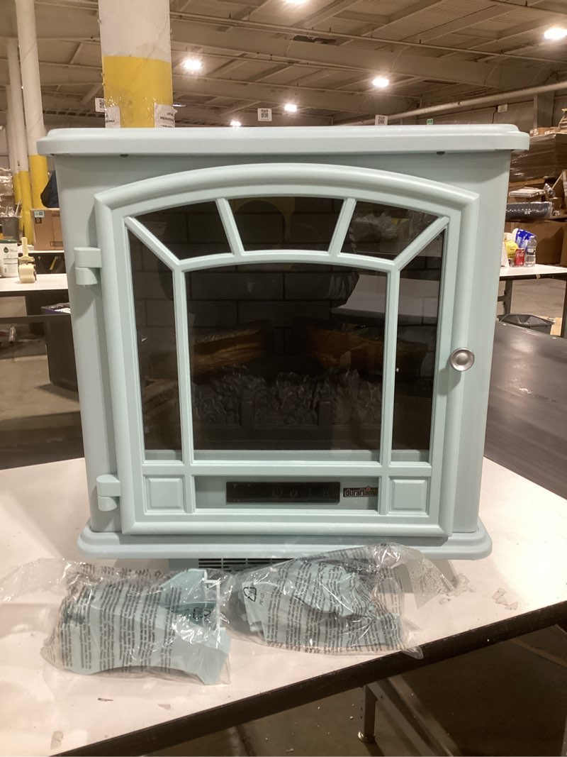 Condition photo showing Good Condition for duraflame Infrared Quartz Electric Stove Heater - DFI-591-11 - Sky Blue
