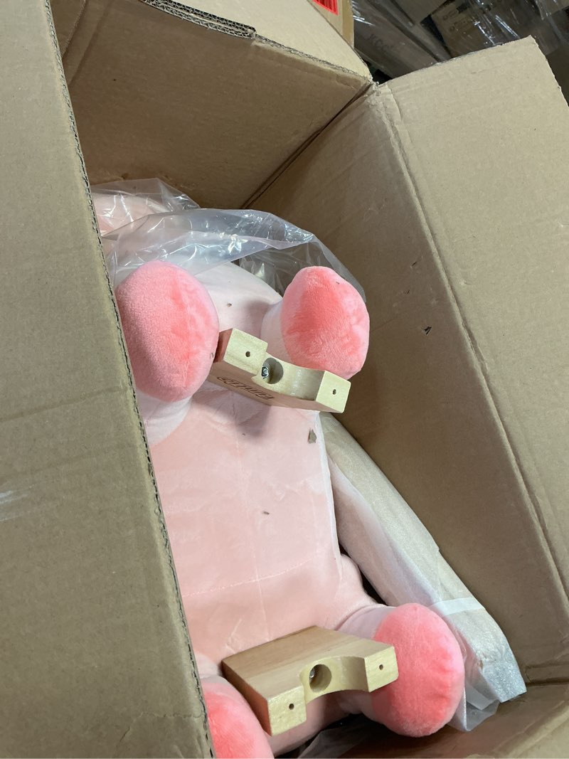 Condition photo showing Good Condition for FUNLIO Unicorn Baby Rocking Horse, Pink Fairy Unicorn Rocking Horse for Toddlers 6 Months to 3 Years, Stuffed Ride-on Animal Rocker, Easy to Assemble, CPC & CE Certified Beautiful Pink Unicorn