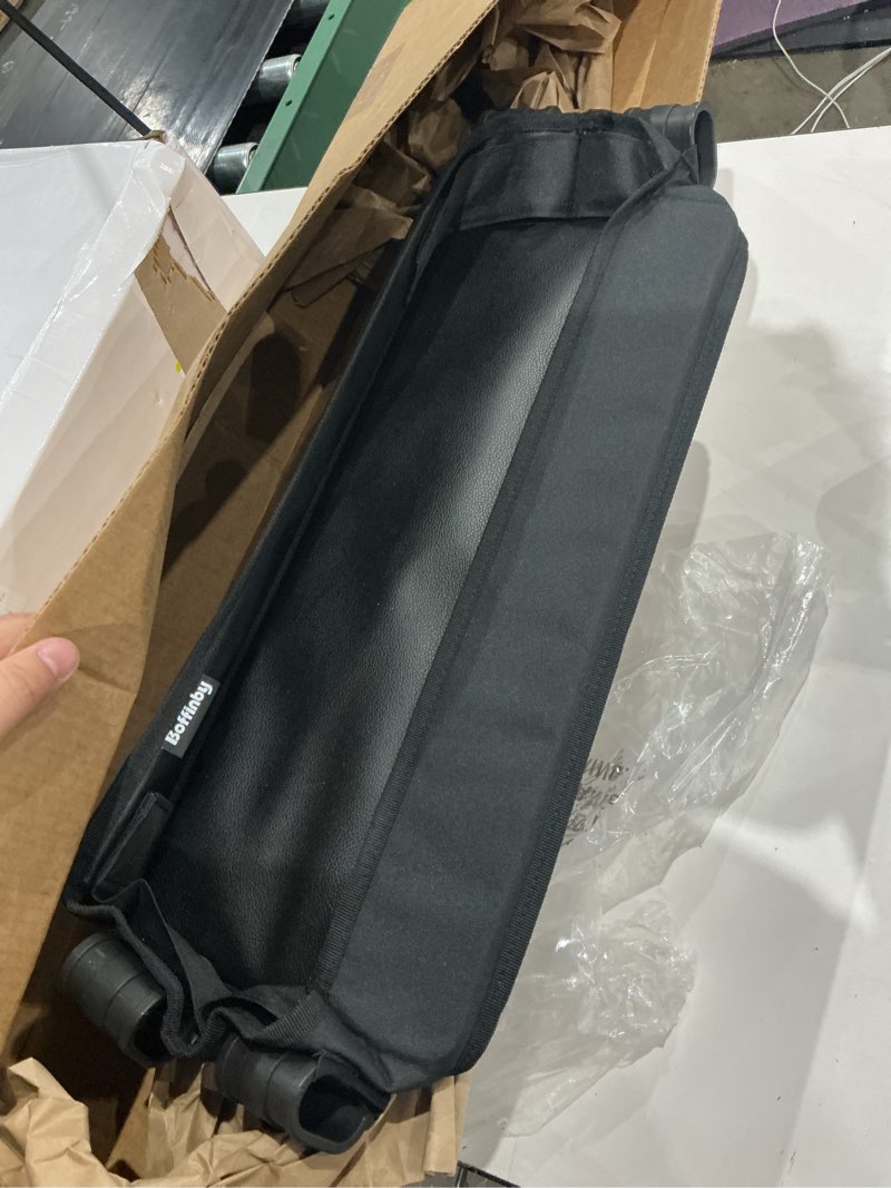 Condition photo showing Good Condition for double sided stroller tray fits for wonderfold wagon- kids snacks & activities - faux leather sides for eating - 4 cup holders-w4 accessories, easy to use and clean, play on the go (w4 series)