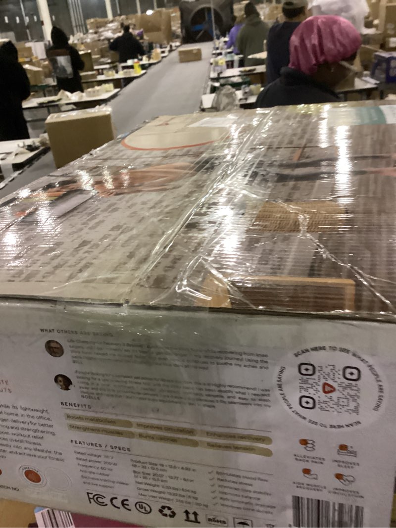 Condition photo showing New/Like New for Lifepro Shake Plate Vibration Platform Exercise Machine for Lymphatic Drainage – Oscillation Vibrating Plate for Muscle Toning, Fat Loss & Wellness - Featuring Built-in Pulse & Auto Start