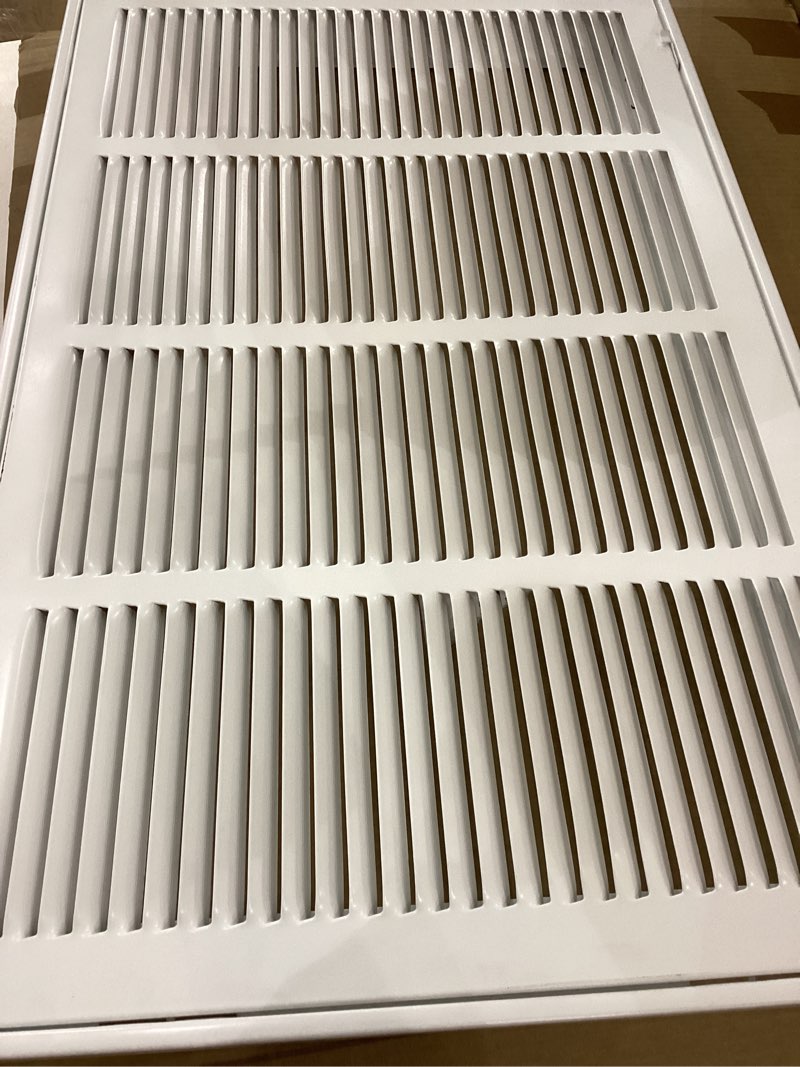 Vent Systems 16\\\" x 12\\\" Inch (Overall Dimensions) Air Vent Cover Metal Air Return Grill with Built in Pest Guard Screen HVAC Vent Duct Cover for Home Improvement 