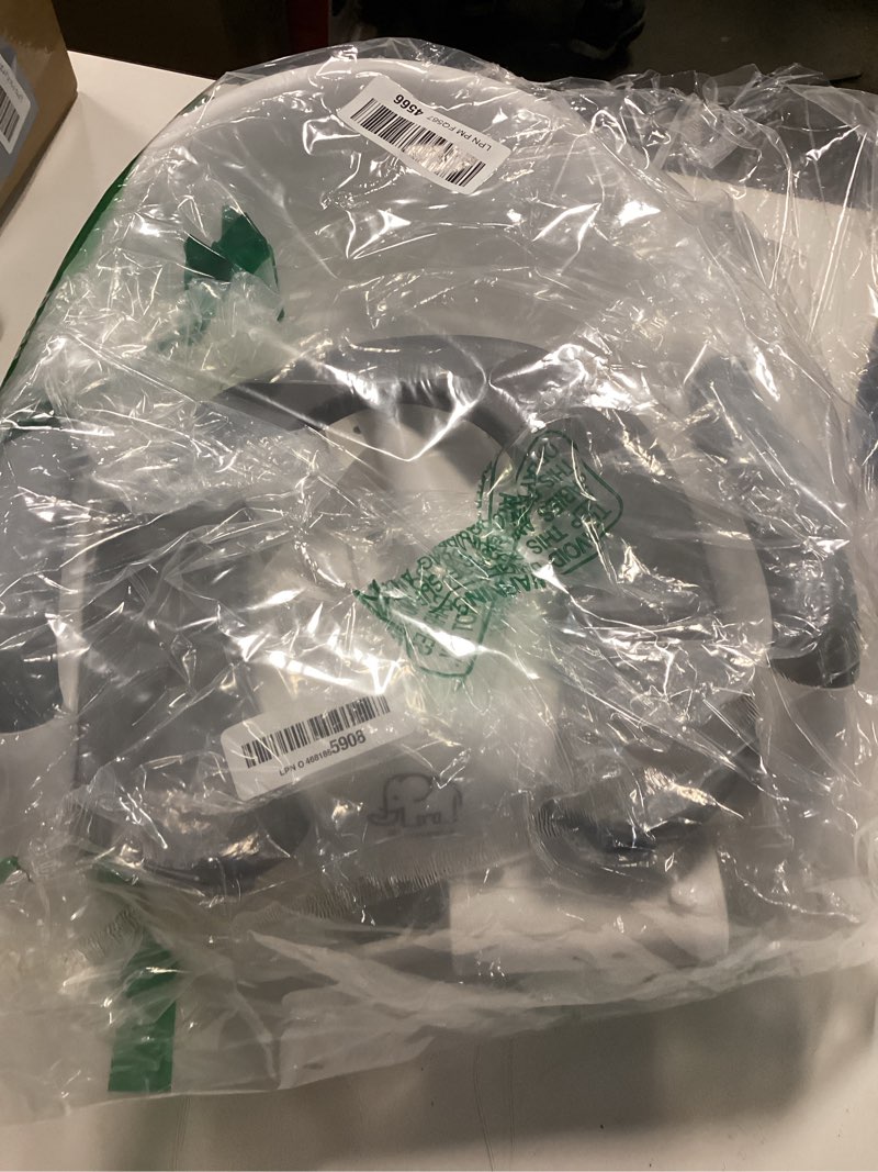 Condition photo showing As Is for Forbena Potty Training Toilet Seat with Step Stool Ladder, Toddler Kids Potty Seat for Boys Girls, Non Slip Foldable Toilet Training Seat with Soft Cushion, Comfortable Handles (White-Grey)