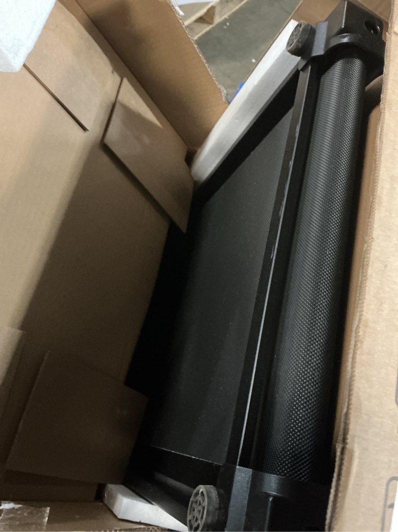 Condition photo showing As Is for walking pad treadmill for home - folding treadmills with handle bar portable compact fold up indoor 
