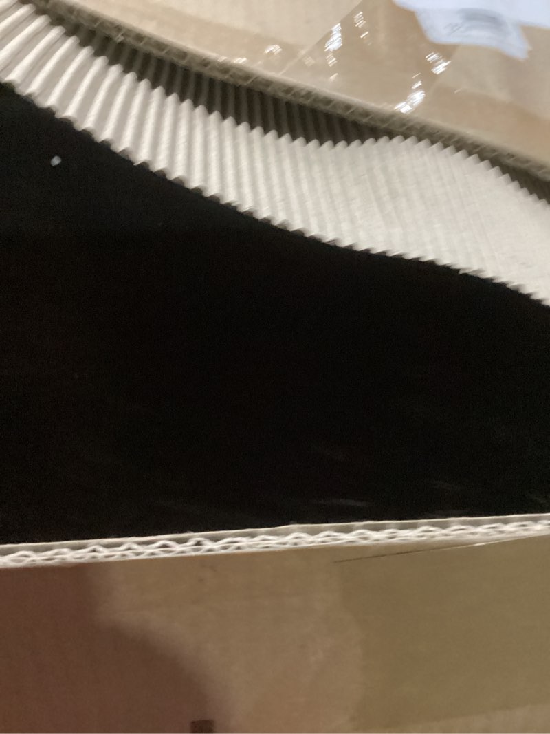 Condition photo showing Good Condition for Huuger 78.7 Inch TV Stand for 75, 80 Inch TV, 11 Drawer Long Dresser with Power Outlets and LED Lights, Entertainment Center with Storage, Black Dresser with PU Leather Surface 78.7*13.8*26.8 Inches Black