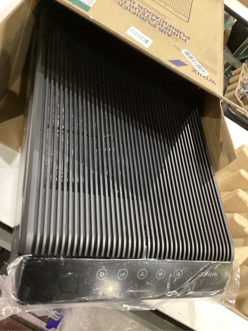 Condition photo showing Good Condition for winix 5510 air purifier (new generation of 5500-2 with app support) for home large room up to 1881 ft² in 1 hr, true hepa, high deodorization carbon filter and auto mode, captures pet allergies, smoke polished charcoal gray air purifier