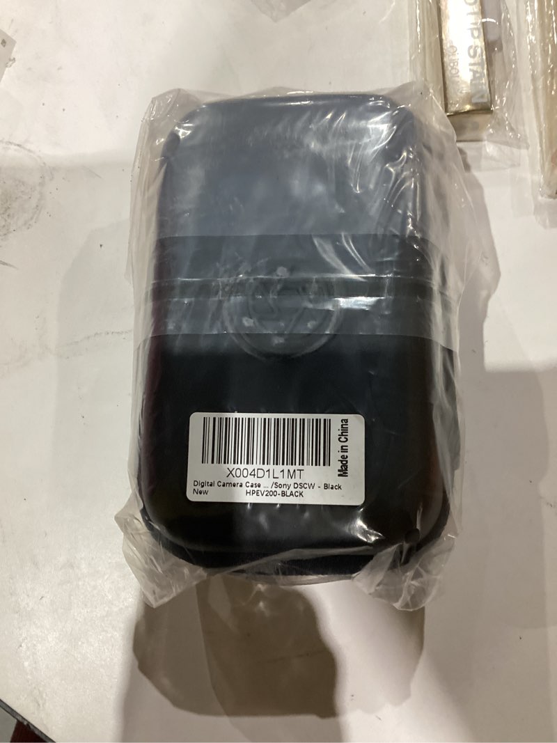 Condition photo showing New/Like New for Camera Case for CAMKORY DC403 FHD 1080P, Kodak PIXPRO FZ55/FZ45 16MP Digital & Vlogging Cameras - Travel Storage Bag with Mesh for Batteries, Cable, Memory Card & Card Reader (Black)