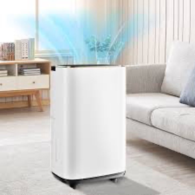 CONCETTA Dehumidifier, 50 Pints, 6 Liter Tank, with Carrying Handle