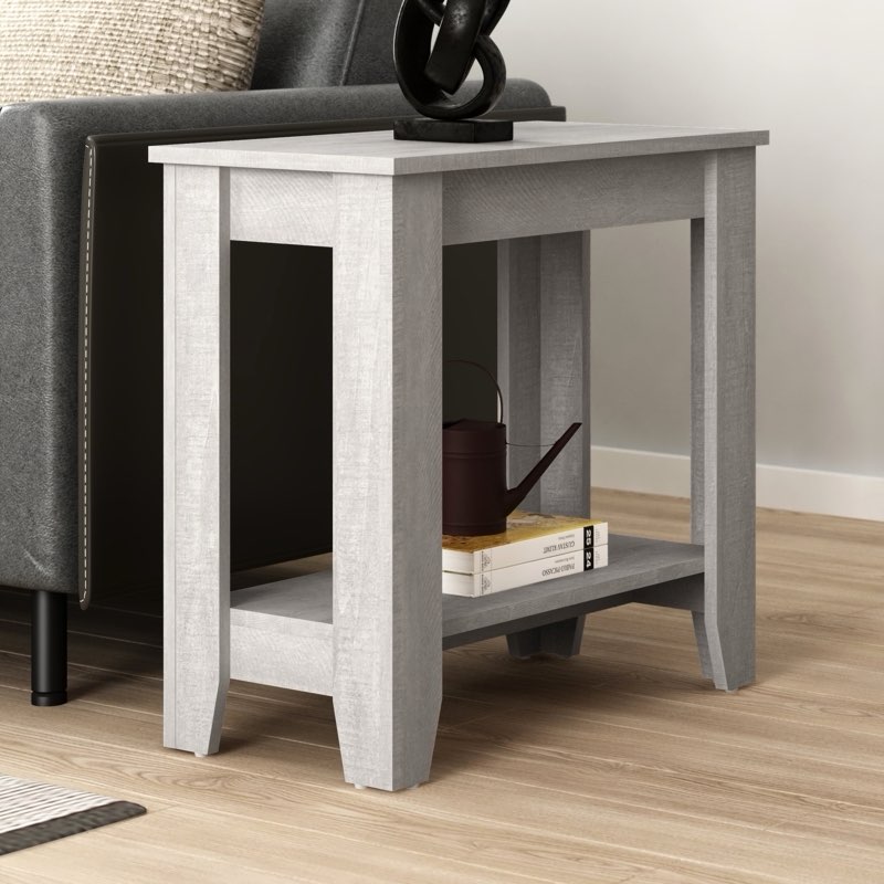 weddel basilico end table with storage