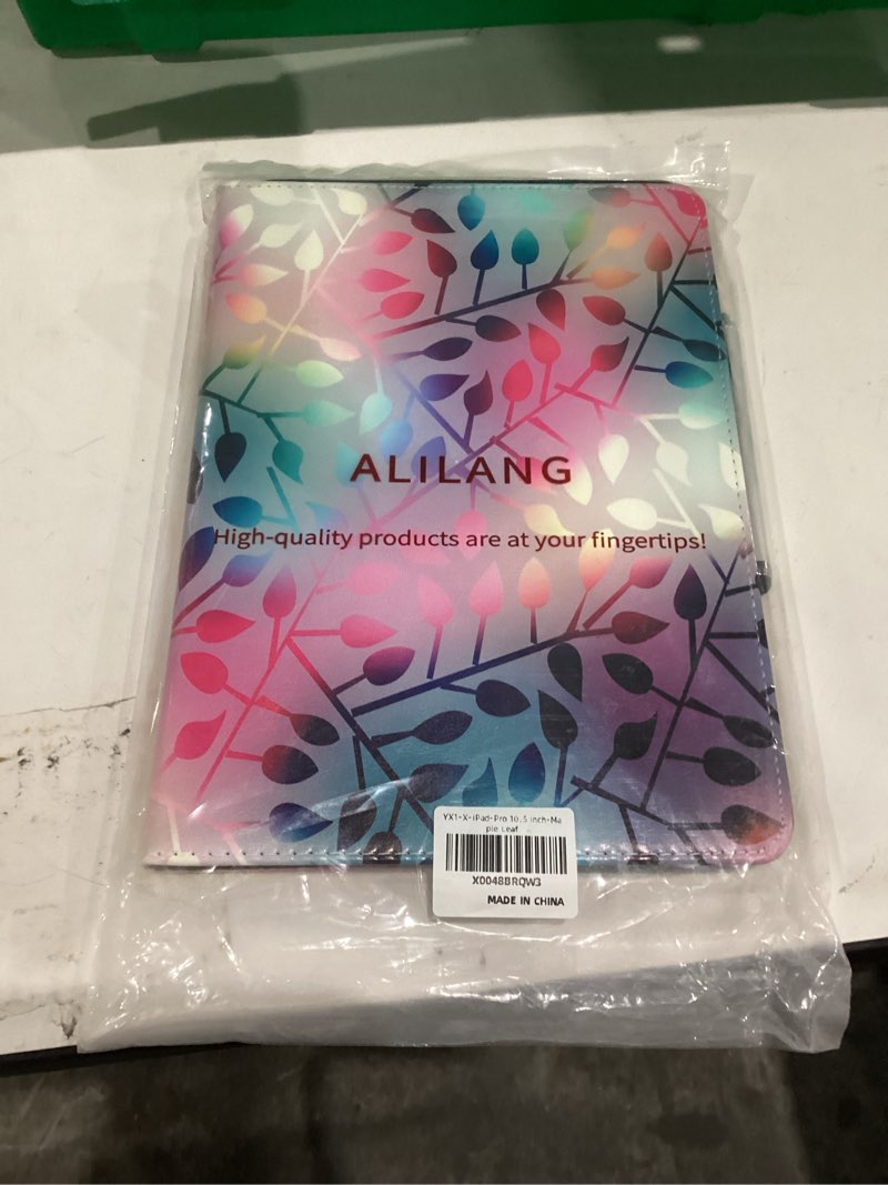 Condition photo showing New/Like New for ALILANG Case for iPad 9th Generation 2021/ iPad 8th Generation 2020/ iPad 7th Generation 2019, Ultra-Thin Shockproof Folding Stand Cover with Auto Sleep/Wake for iPad 10.2 Case-Maple Leaf Maple Leaf iPad 9th/8th/7th Generation 10.2 inch
