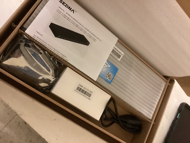 Condition photo showing New/Like New for sedna 19” 1u..v 10a ac/dc adapter