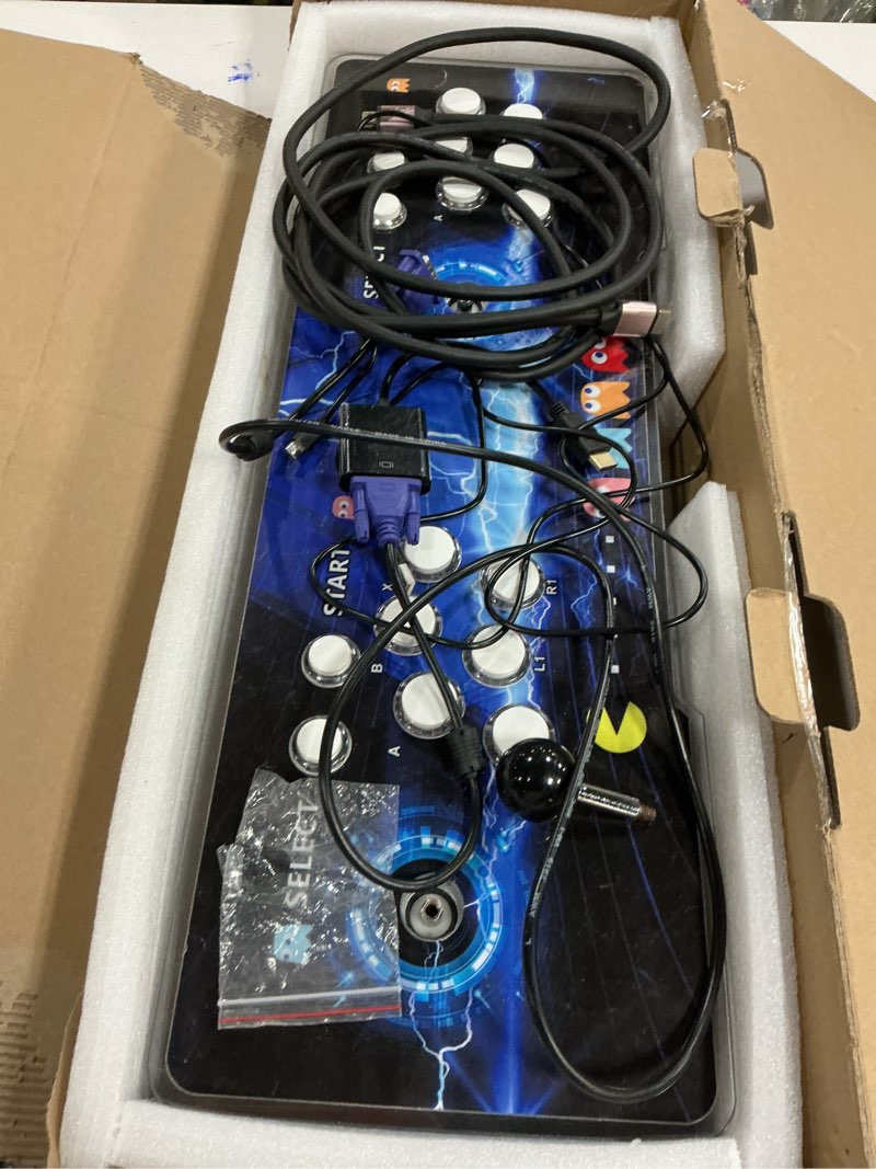 Condition photo showing As Is for RegiisJoy 50000 in 1 Pandoras Box Ultra Arcade Game Console , Retro Game Machine for PC & Projector & 4K TV, 3D Games, Search/Save/Load/Pause Games, 1280X720,256G TF, USB-C Charging, Built-in Speaker Ultra Whole