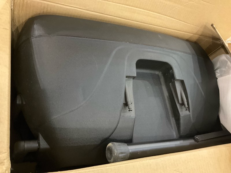 Condition photo showing As Is for Pyle PA Speaker System, 500W Max Output with AUX Input and Mic, Bluetooth Wireless Streaming, Portable PA Karaoke System with Integrated Carry Handle, Durable and Reliable Sound 15 in