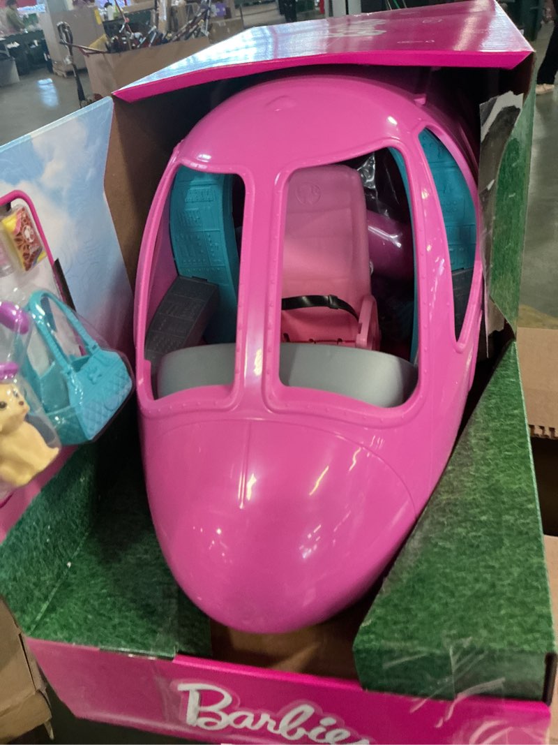 Condition photo showing Good Condition for Barbie Dreamplane Airplane Toys Playset with 15+ Accessories Including Puppy, Snack Cart, Reclining Seats and More (Amazon Exclusive)