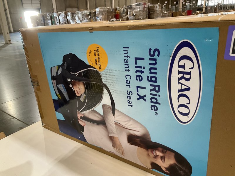 Condition photo showing Good Condition for Graco SnugRide Lite LX Infant Car Seat, Lightweight Rear-Facing Seat for Babies 4–30 lb, 4-Position Adjustable Base, LATCH Installation & ProtectPlus Engineered, Studio