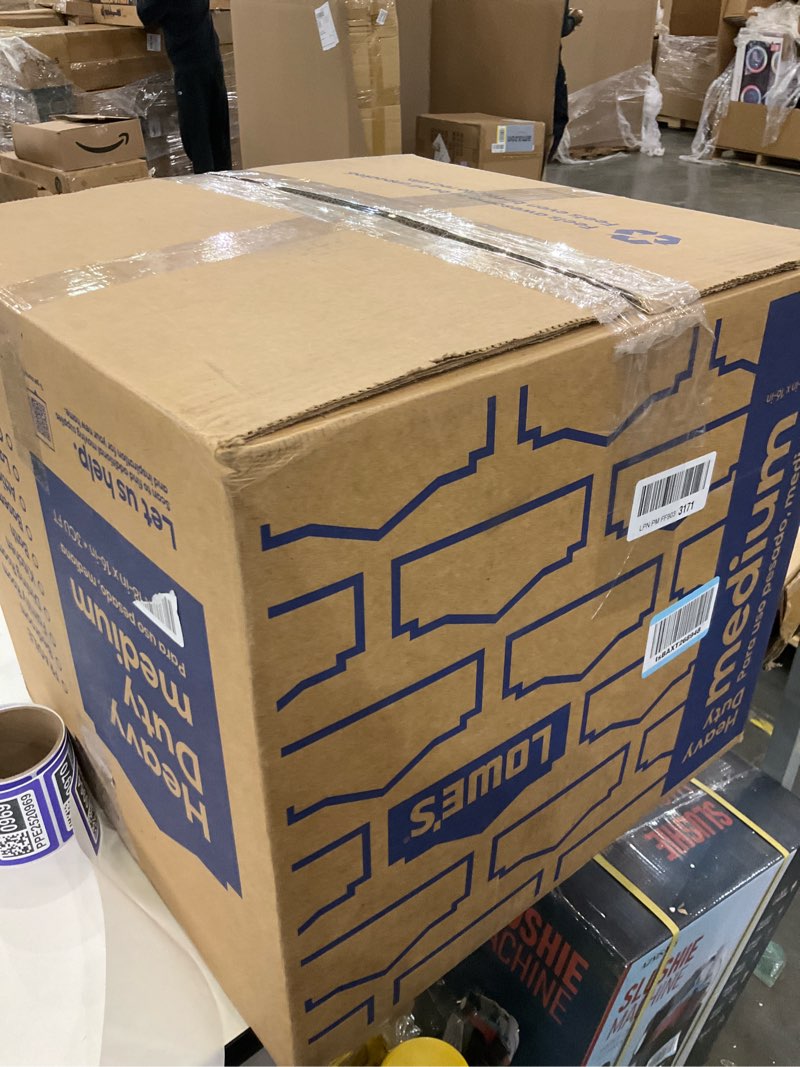 Condition photo showing As Is for Plastic trash can