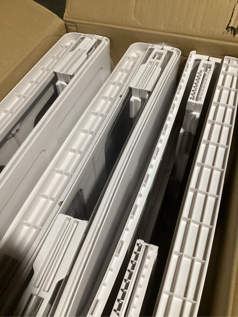 Condition photo showing New/Like New for Storage Bins with Lids and Doors Storage Cabinet with Wheels Plastic Stackable Pantry Cabinet Cupboard Closet Foldable Kitchen Collapsible Storage Bins for Book Snack and Bathroom Organizer