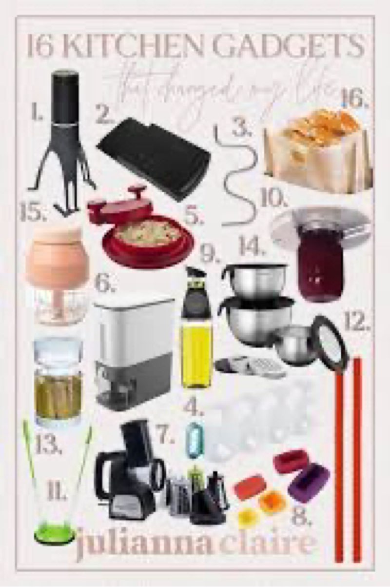 Mixture of small kitchen tools, or kitchen accessories