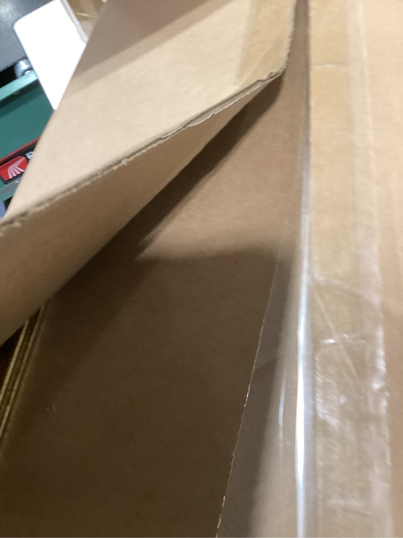 Condition photo showing New/Like New for wood 12x18 frame gold, ornate natural 18x12in poster picture frame, modern golden 12 x 18inch gallery wall photo frame with hd plexiglass, horizontal vertical wall mounting display 1pcs gold 12x18