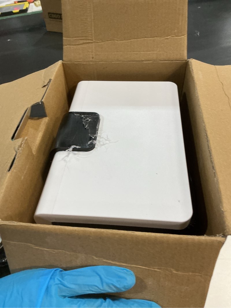 Condition photo showing As Is for Dehumidifier, Dehumidifiers for Home, 98 OZ Water Tank, (1000 sq.ft) Quiet Dehumidifier for Basement Bathroom Bedroom with Humidity Display, Auto Shut Off, Relaxing 7 Color Ambient Light(White)