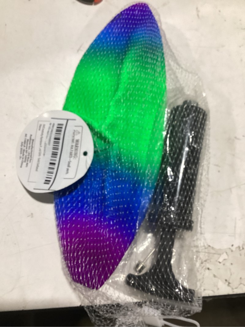 Condition photo showing Good Condition for artcreativity 9" rainbow kickball for kids playground balls ages 5+, kick balls for outside, multicolor