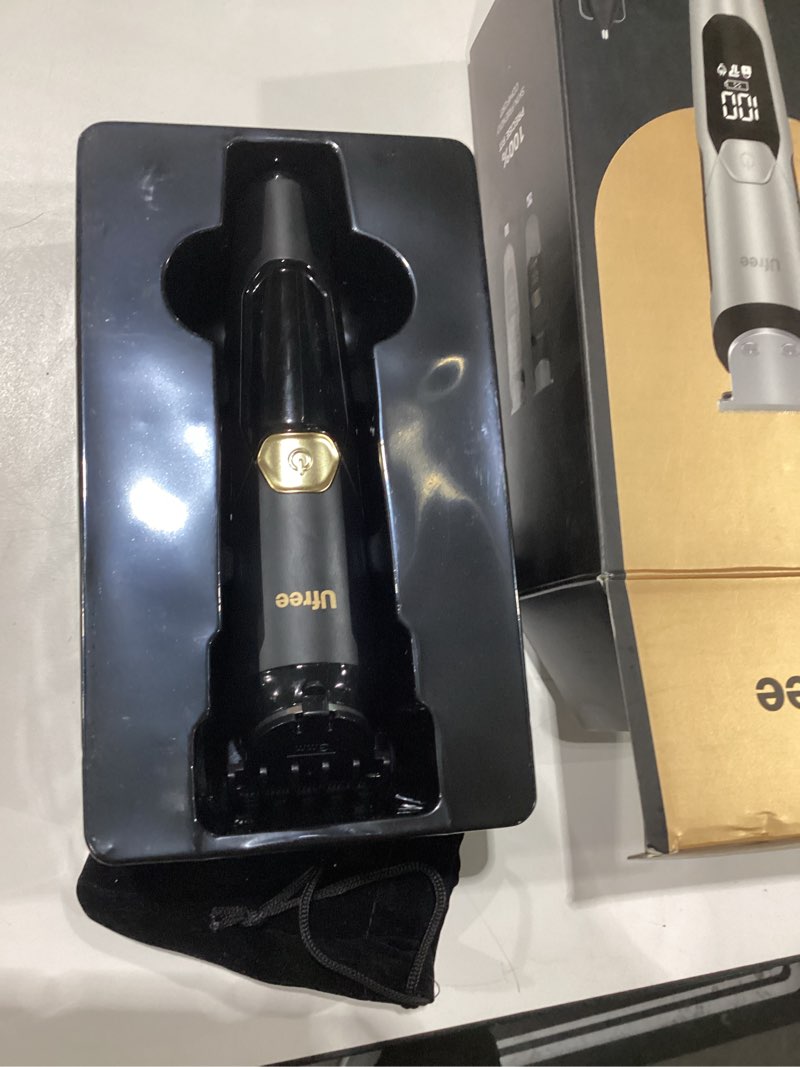 Condition photo showing Good Condition for used ufree 3-in-1 beard trimmer for men, valentine gifts for men, ipx6 waterproof men's electric razor shaver for mustache, professional hair trimmer clippers, type-c body grooming kit black