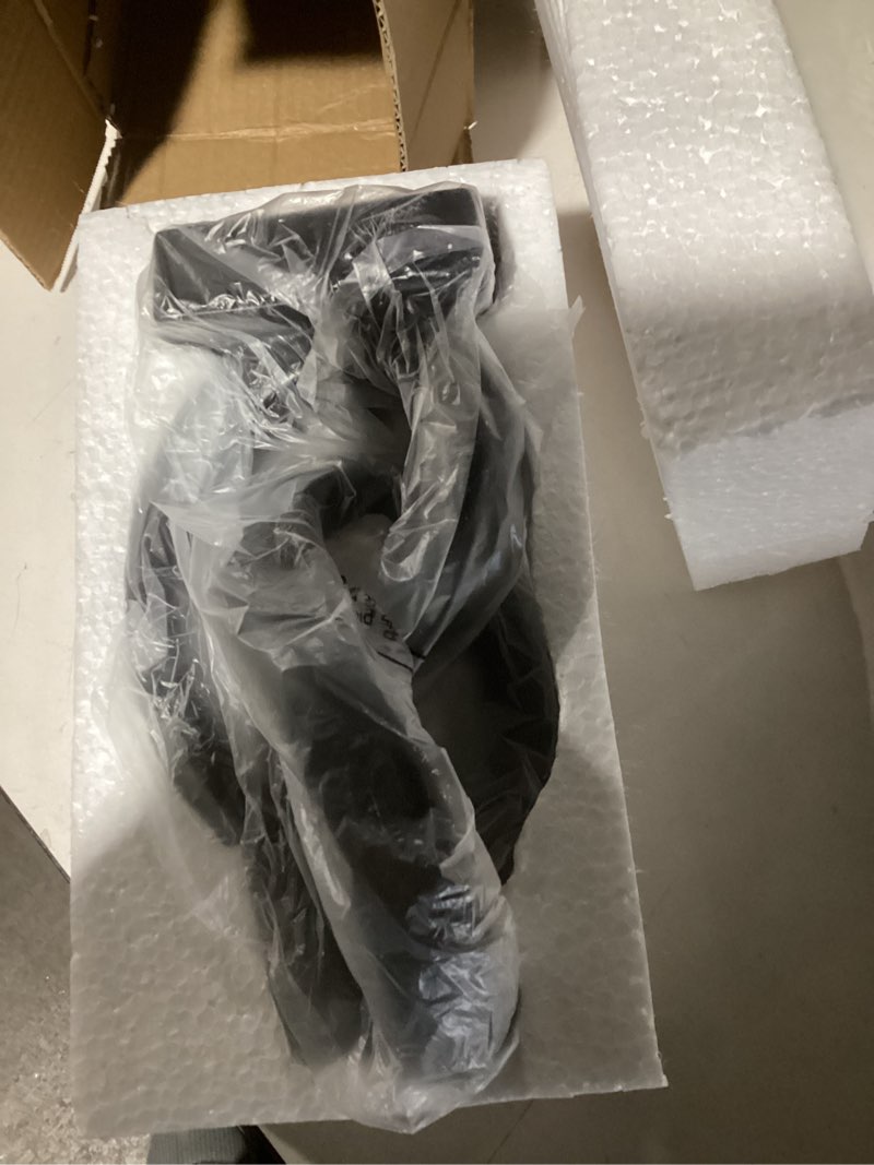 Condition photo showing Good Condition for DOVDOV Abstract Black Knot Sculpture, Geometric Decor, Black Decorative Piece for Living Room Coffee Table or Bookshelf Top, Office Coffee Table or Entryway Console Decor.