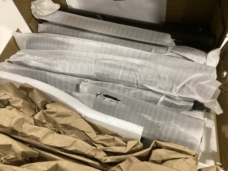 Coat Rack, Bamboo Wood Coat Freestanding with Umbrella Holder, Adjustable Height Coat Stand with 8 H