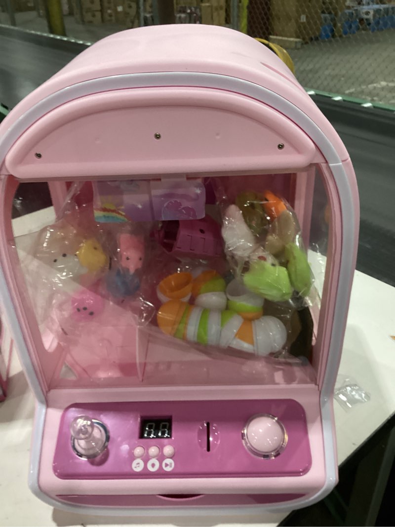 Condition photo showing New/Like New for Skirfy Large Claws Machine Toy with LED Light & Adjustable Sound,16" Candy Dispenser Toys Mini Vending Machine for Kids Christmas Birthday Big Gifts for Girls Boys Ages 6+