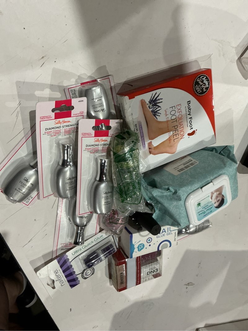 Condition photo showing As Is for assorted health and beauty lot