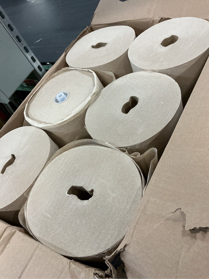 Condition photo showing Good Condition for georgia-pacific pacific blue ultra 8" high-capacity recycled paper towel rolls by gp pro (georgia-pacific), brown, 26495, 1,150 linear feet per roll, 6 rolls per case
